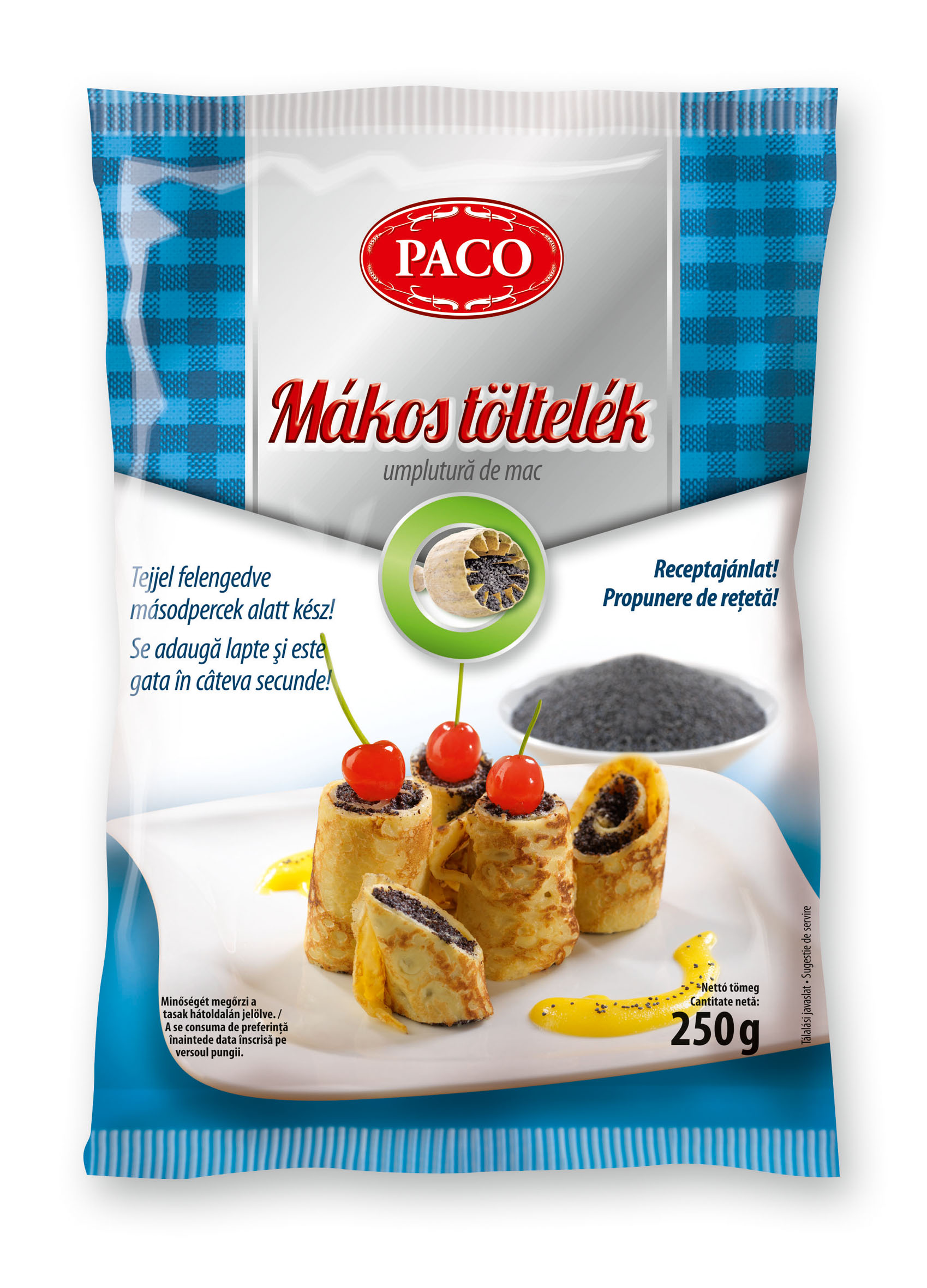 PACO Mákos töltelék 250g